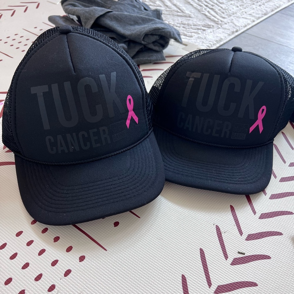 Two Studio Barre Tuck Cancer Trucker Hats